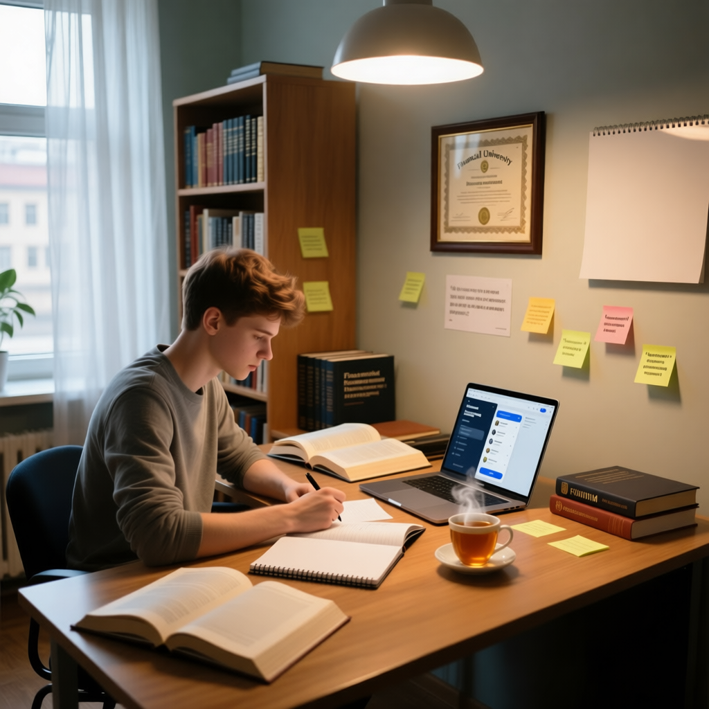 Подготовка к вступительным испытаниям, проводимым Финансовым университетом самостоятельно